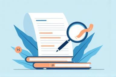 Billede der repræsenterer CV-skrivning indhold
